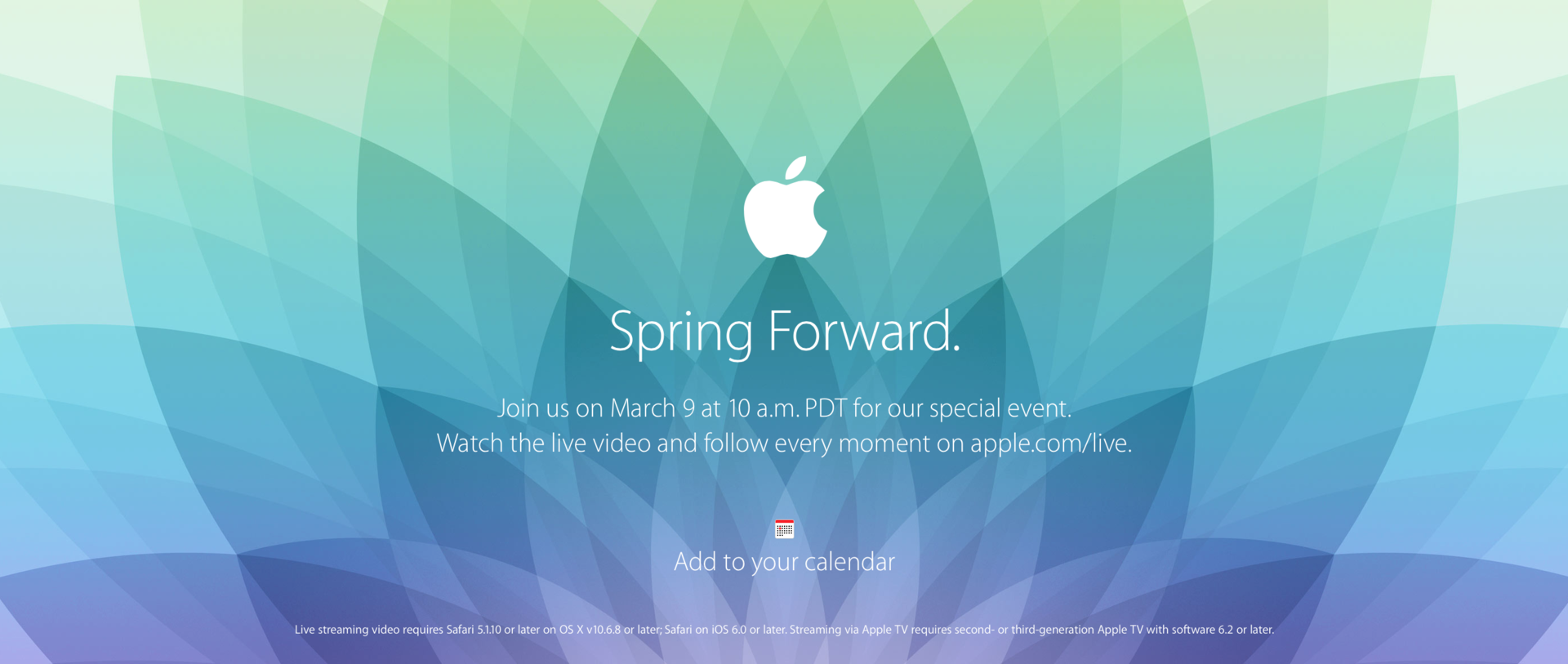 Duang一下，蘋果發(fā)布會3月9日就來了！主角會是Apple Watch嗎？